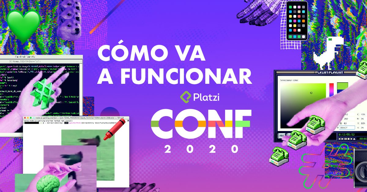 Llega PlatziConf 2020, uno de los eventos más grandes de tecnología en Latinoamérica