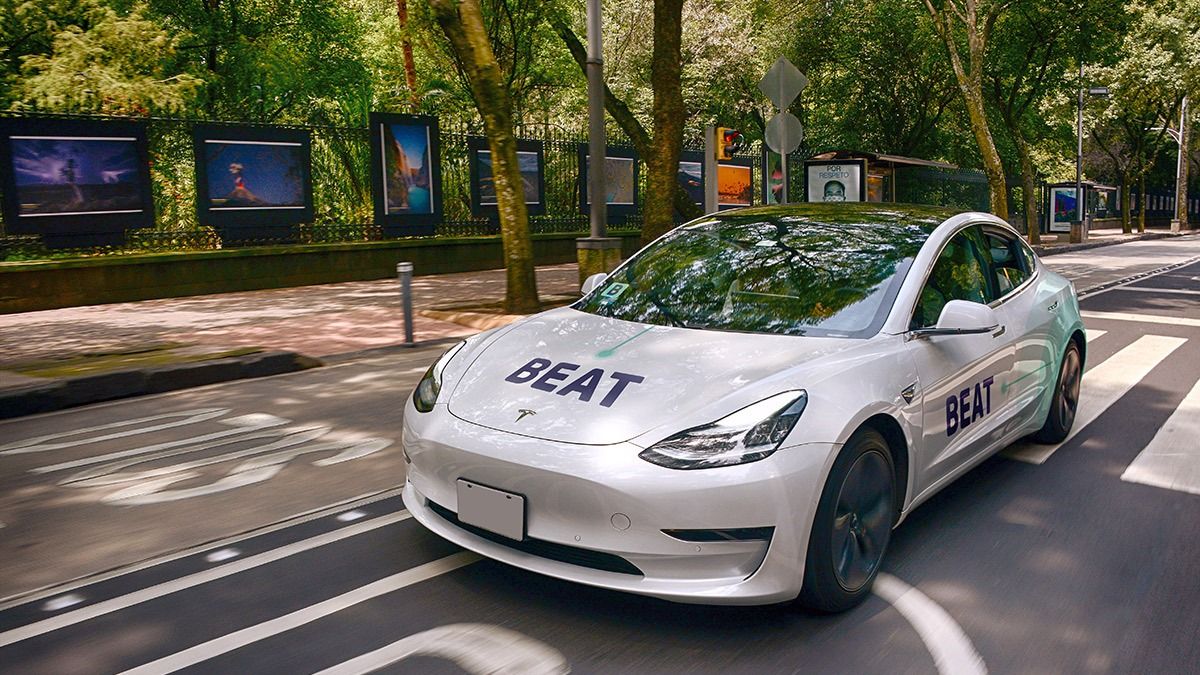 Beat integrara autos Tesla a su flotilla en CDMX