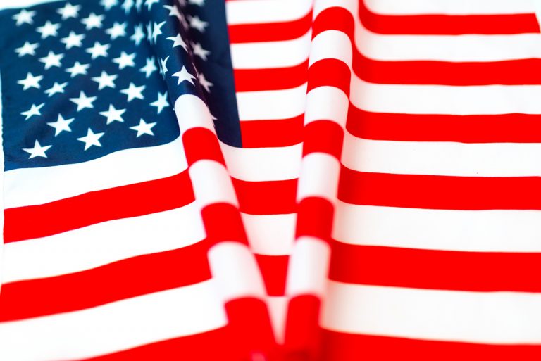 Bandera de EEUU, Depositphotos