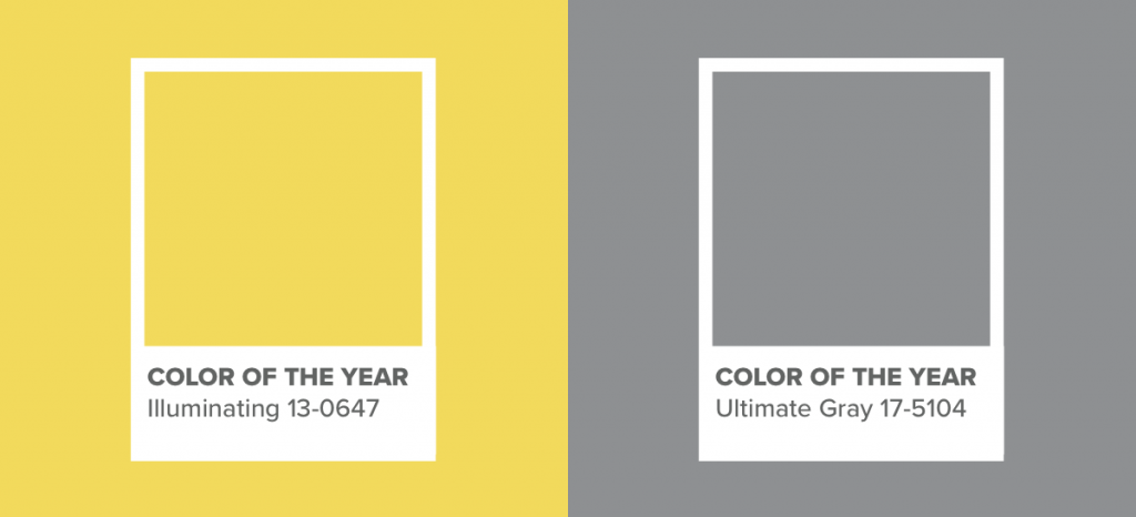 Ultimate Gray e Illuminating son los colores del 2021 según Pantone