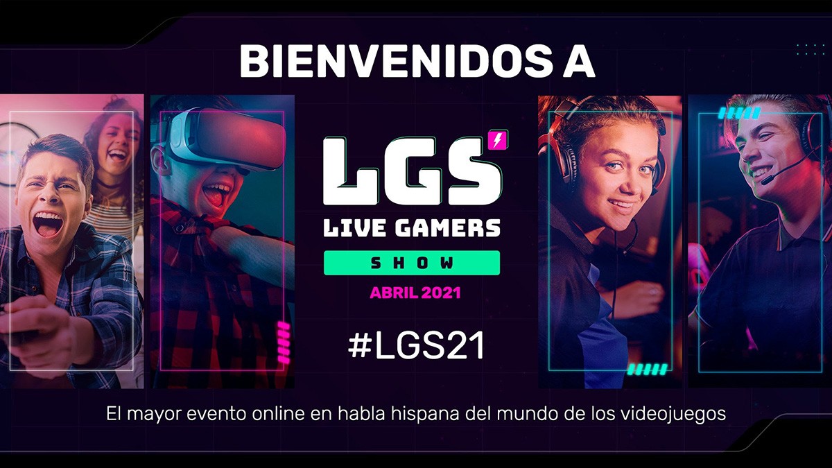 En abril llega Live Gamers Show el mayor evento online en habla hispana del mundo de los videojuegos