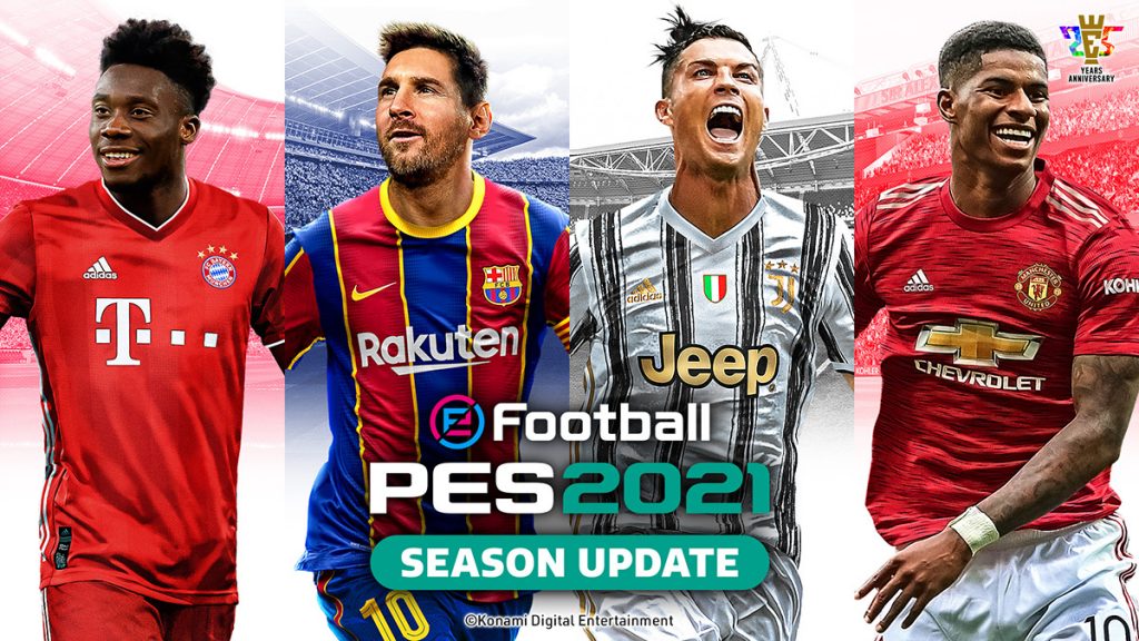 Konami anuncia un nuevo socio global para eFootball PES 2021