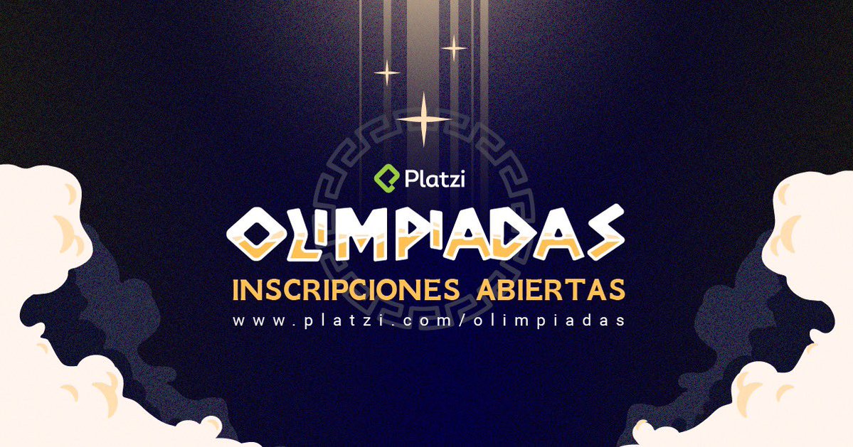 Olimpiadas Platzi: Platzi te busca para pagarte hasta 40 mil USD por estudiar