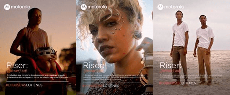 Risers: Historias reales e inspiración en la nueva campaña de Motorola