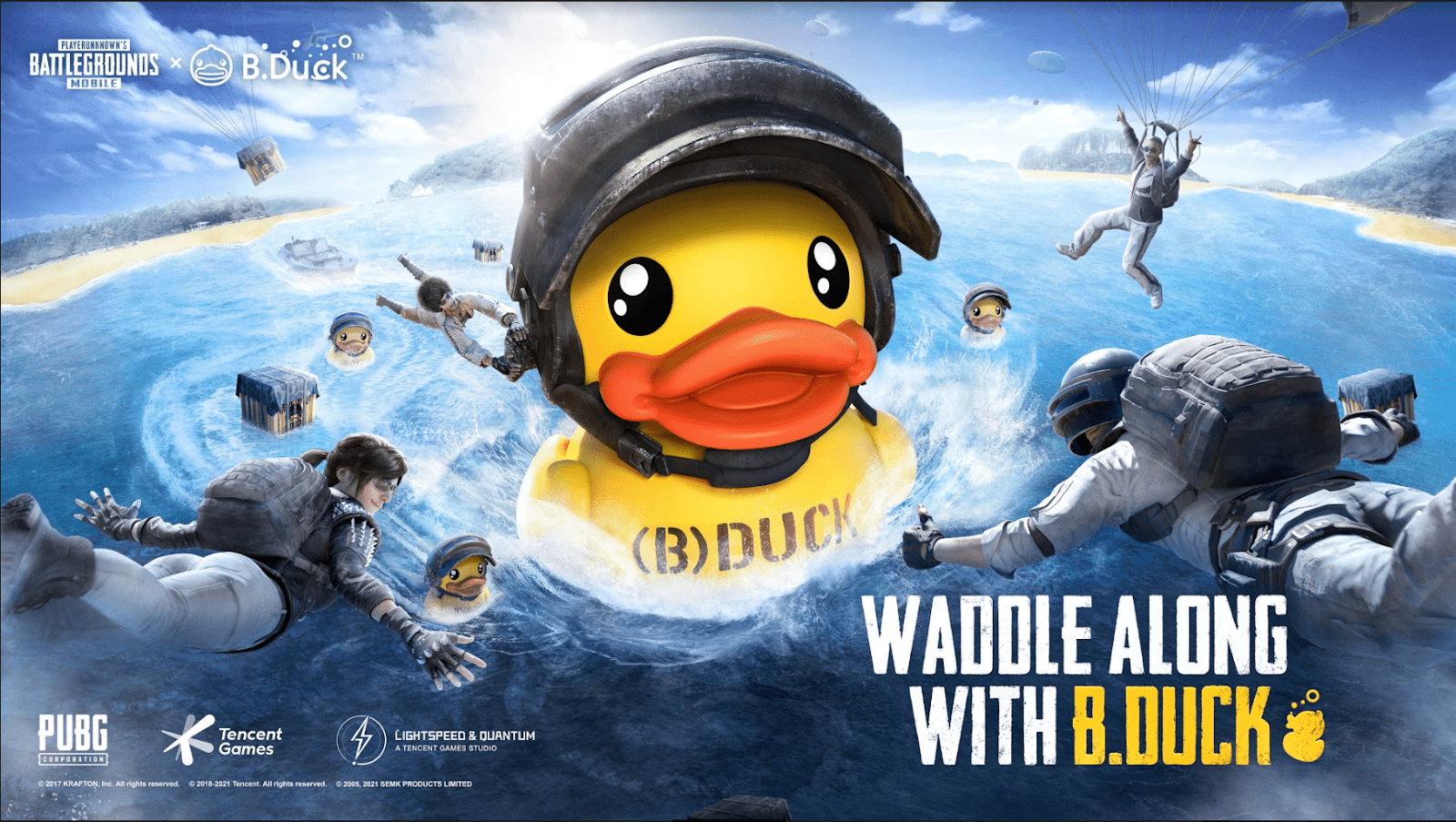 B.DUCK llega a PUBG MOBILE para una colaboración especial