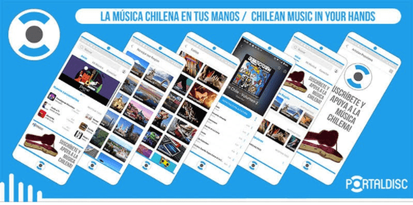 PORTALDISC APP: la primera aplicación streaming de música chilena