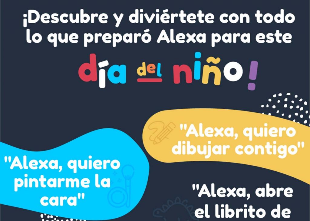 Arma la kermés del Día del Niño con Alexa y Amazon Devices