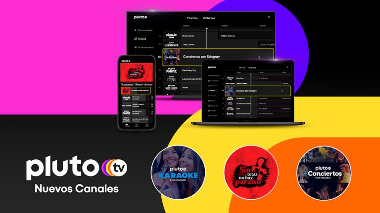 Pluto TV sigue ampliando su oferta de contenidos gratuitos en latinoamérica