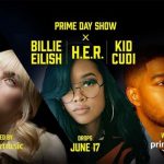 Amazon anuncia el Prime Day Show con Billie Eilish, H.E.R. y Kid Cudi