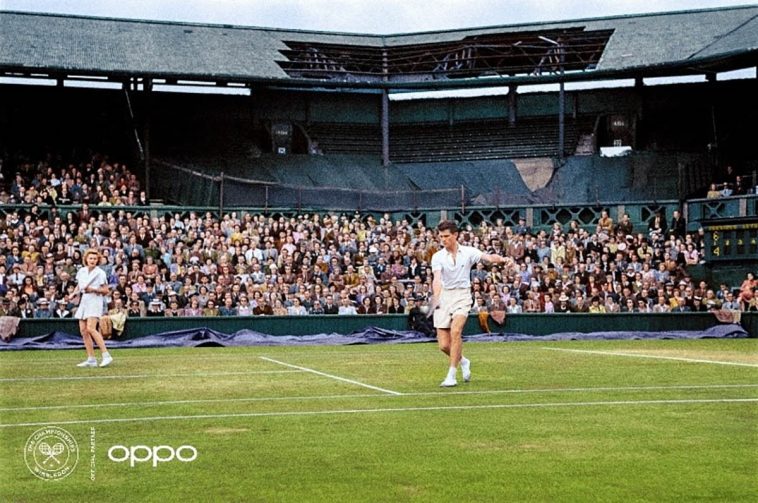 OPPO llena de color icónicas imágenes del tenis para celebrar el retorno de Wimbledon
