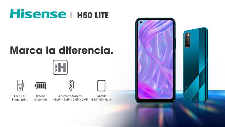 Hisense lanza el nuevo smartphone de la serie H: H50 Lite