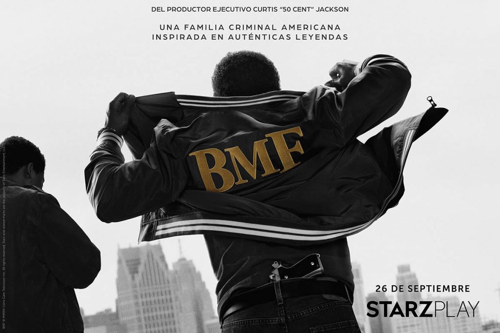 STARZPLAY lanza la serie Black Mafia Family, producida por Curtis "50 Cent" Jackson