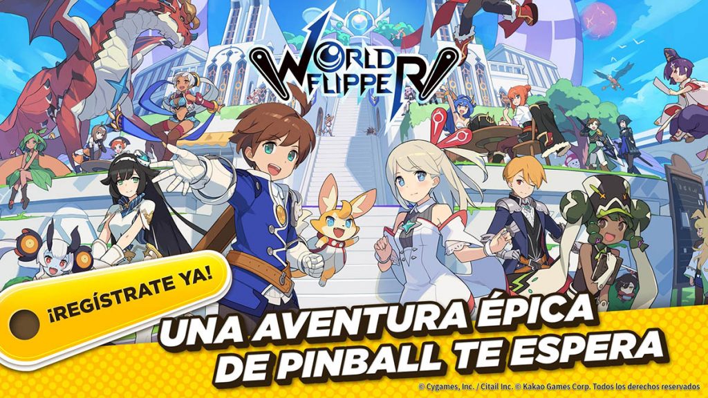 Kakao Games y Cygames lanzan hoy World Flipper en registro anticipado