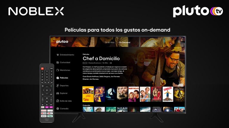 Noblex y Pluto TV, juntos para brindar a los usuarios una experiencia única