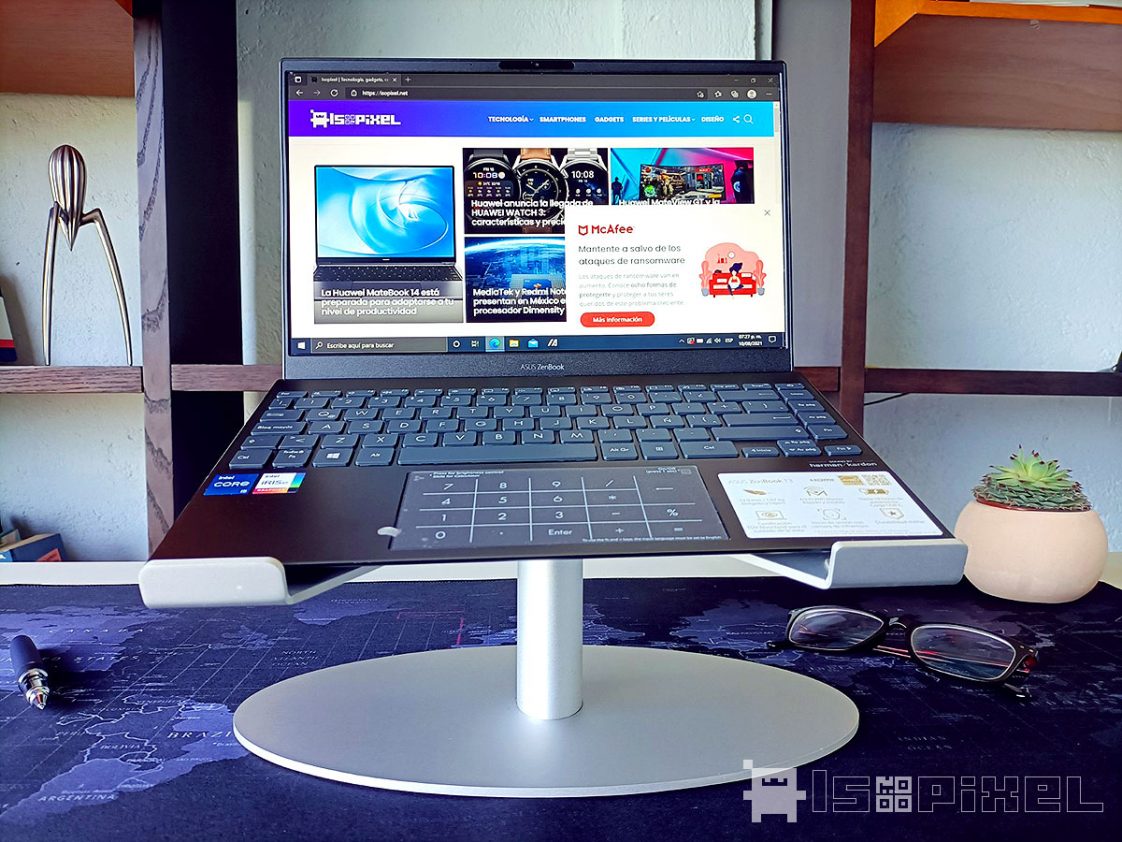Reseña ASUS ZenBook 13 UX325E con procesadores de 11th Gen de Intel
