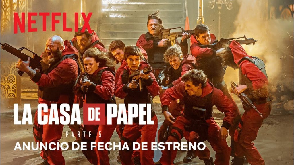 Netflix revela el tráiler y posterior de 'La Casa de Papel' temporada 5: parte 1