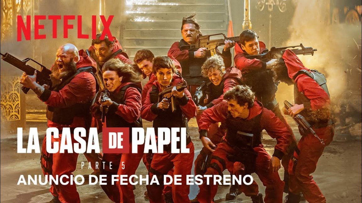 Netflix revela el tráiler y posterior de 'La Casa de Papel' temporada 5