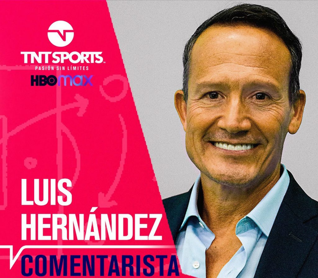 “El Matador” Luis Hernández encabeza la lista de los comentaristas de la UEFA Champions League presentada por TNT Sports y en exclusiva por HBO Max