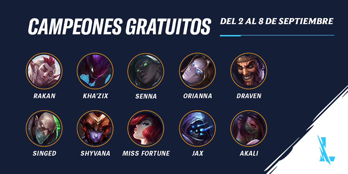 Los campeones gratuitos que trae la versión 2.4A de Wild Rift a partir ...