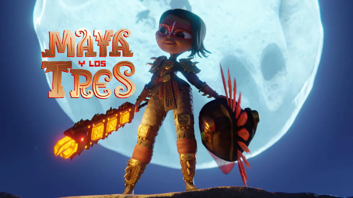 Maya y los tres: la increíble serie de Netflix sobre los mayas