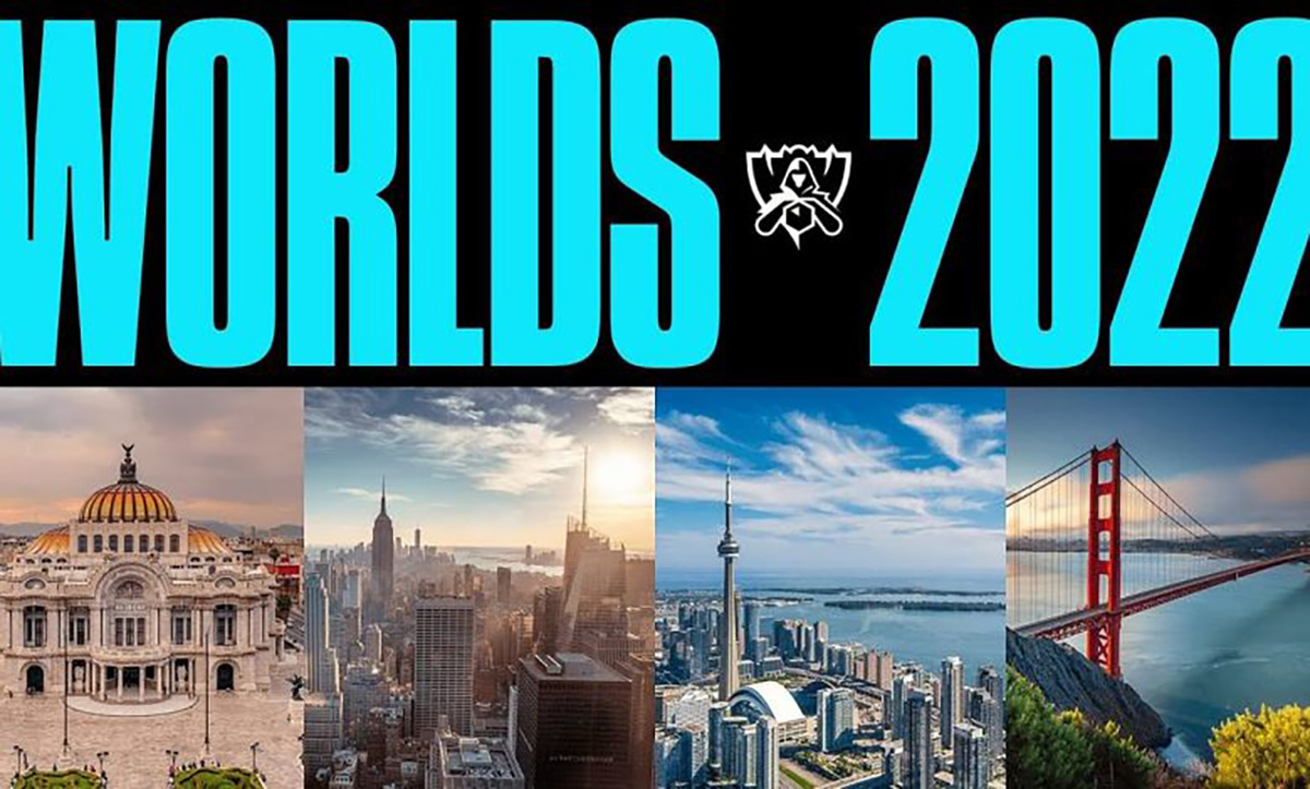Riot Games presenta un recorrido por varias ciudades de América del Norte para el League of Legends Worlds 2022