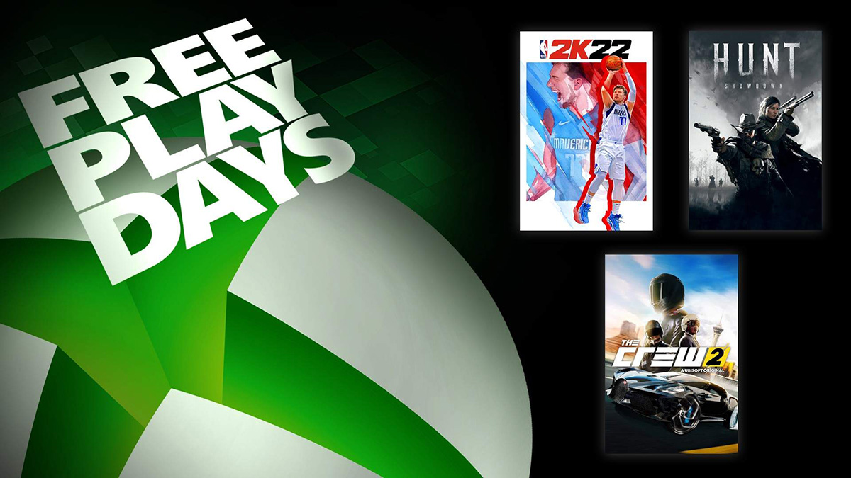 Xbox: Días de juego gratis NBA 2K22, The Crew 2 y Hunt: Showdown