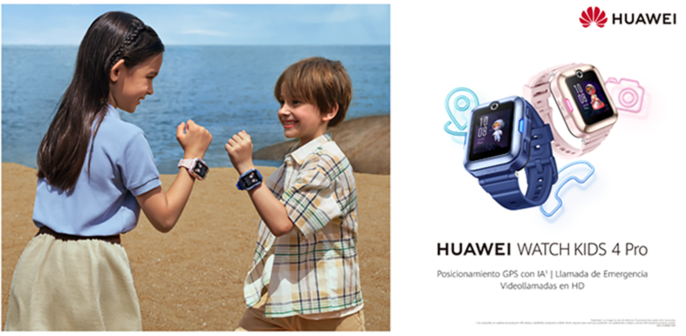Huawei ha anunciado el HUAWEI WATCH KIDS 4 Pro: Un acompañante seguro y sano para el crecimiento de tus hijos