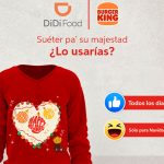 Burger King lanza edición limitada de Ugly Sweaters disponibles a través de DiDi Food