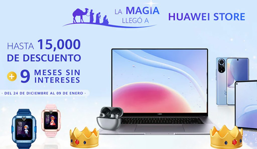 ¡Festeja este Día de Reyes con Huawei!