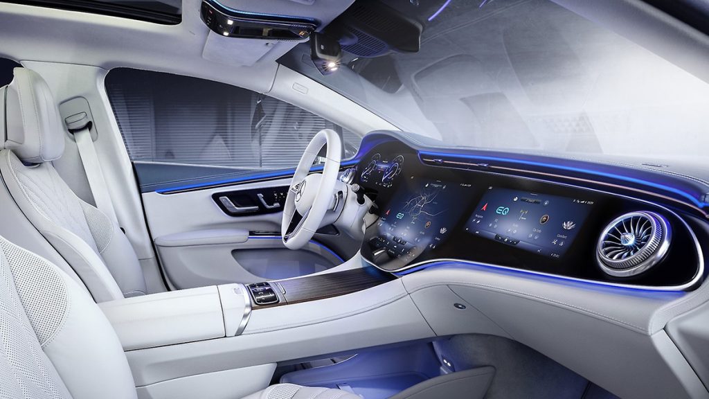 El avanzado sistema de infoentretenimiento para vehículos de LG se integra en un nuevo sedán eléctrico de lujo