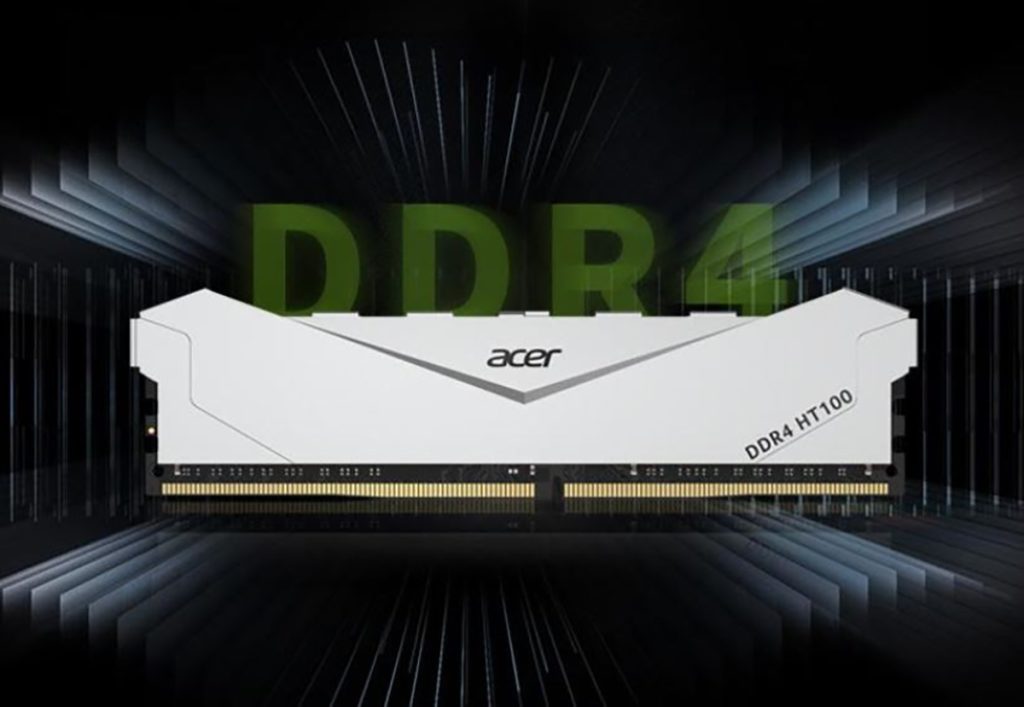 ACER lanza en México memoria HT100 DDR4: Expande la RAM de Tu PC con estilo