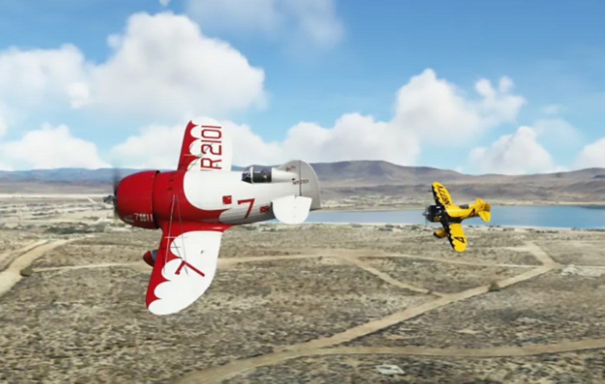 Microsoft Flight Simulator Lanza el Gee Bee modelo Z y el R-2 de los hermanos Granville