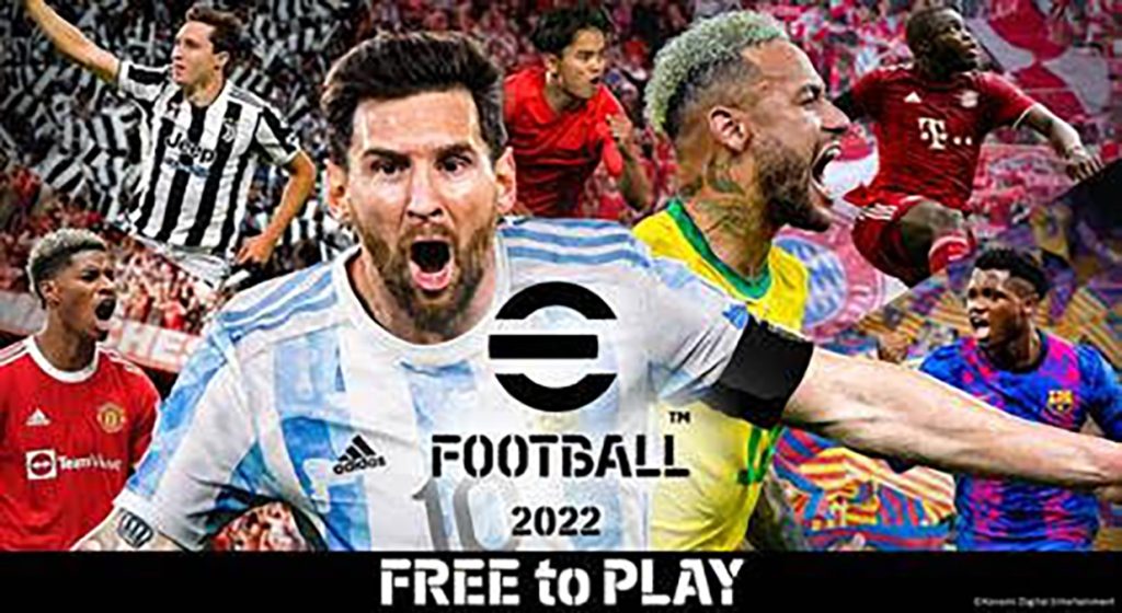 Konami anuncia que la actualización de eFootball 2022 (versión 1.0.0) ya está disponible en todo el mundo