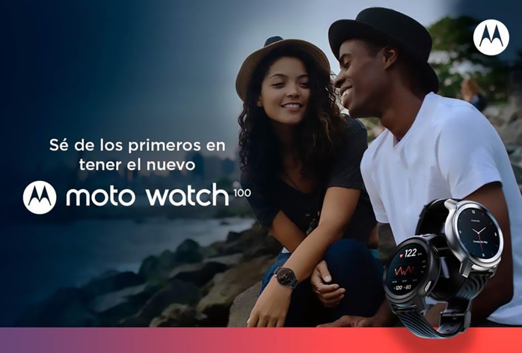 Siente tu ritmo con el nuevo moto watch 100: smartwatch de Motorola llega a México