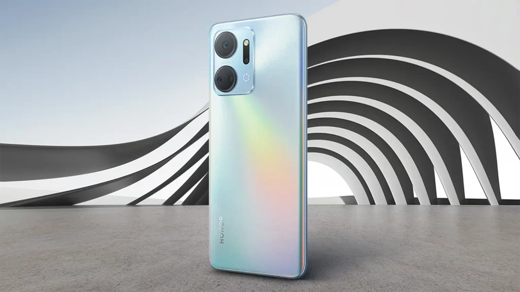 Smartphone Honor X7a Azul Náutico con 128GB de almacenamiento y