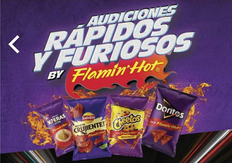 Flamin' Hot de Sabritas presenta las "Audiciones Rápidos y Furiosos" con Fast  X