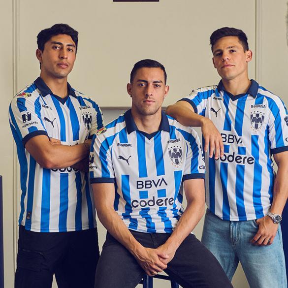 Pasión, tecnología y resistencia en el nuevo jersey local de Rayados 23-24 de PUMA