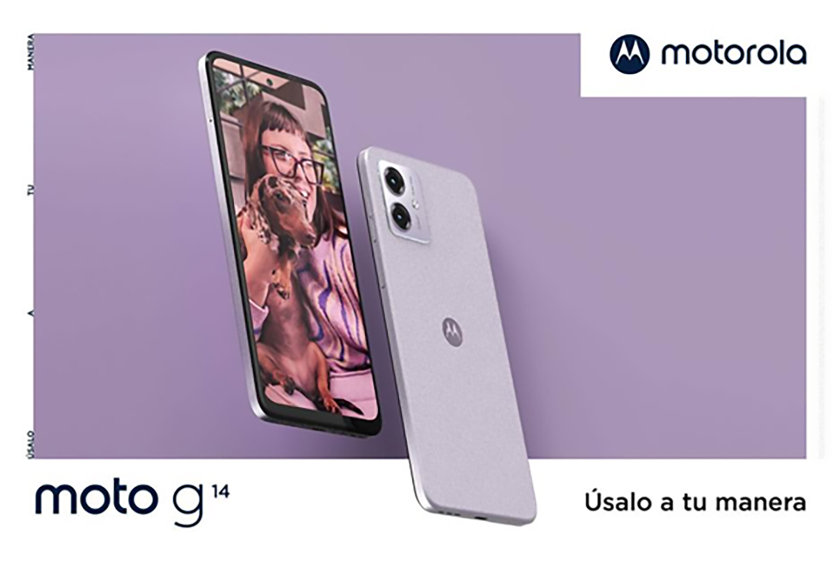 Motorola G14: pantalla Full HD y cámara de 50MP por apenas 100 euros