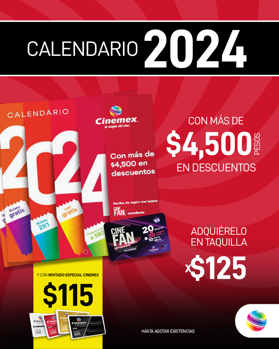 Edc 2024 Cartelera Cinemex Debor Eugenia