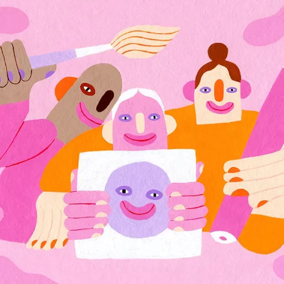 Artistas utilizando ILLU para mostrar y monetizar su arte
