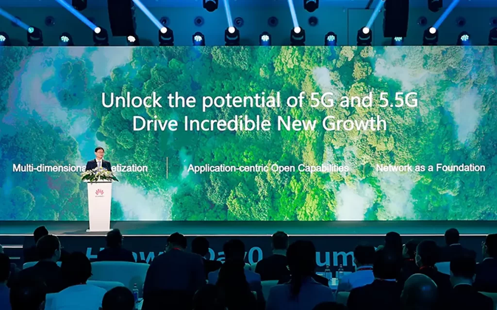 Li Peng de Huawei en la Cumbre 5G