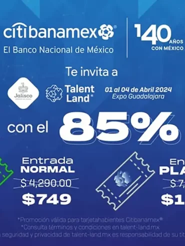 Alt Text Image: Citibanamex en Jalisco Talent Land 2024