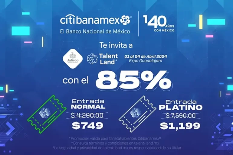Alt Text Image: Citibanamex en Jalisco Talent Land 2024
