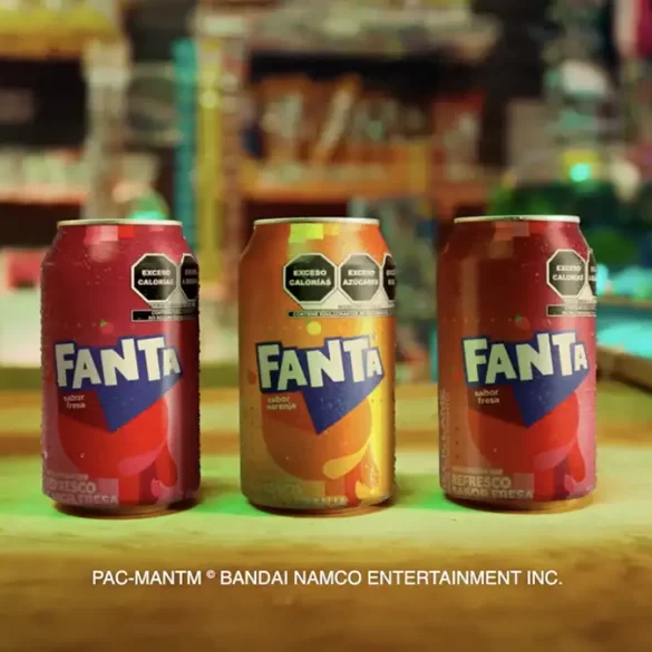 Fanta y PAC-MAN se unen en una aventura de videojuego