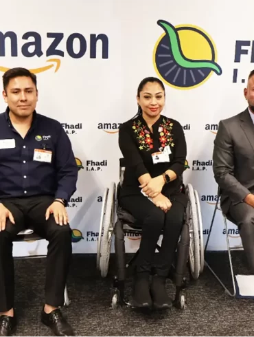 Colaboración Fhadi y Amazon México por la inclusión laboral