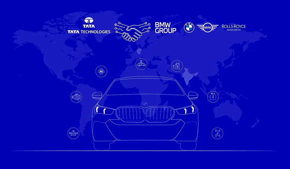 BMW y Tata Technologies logran colaboración histórica en software automotriz en empresa conjunta llamada JV.