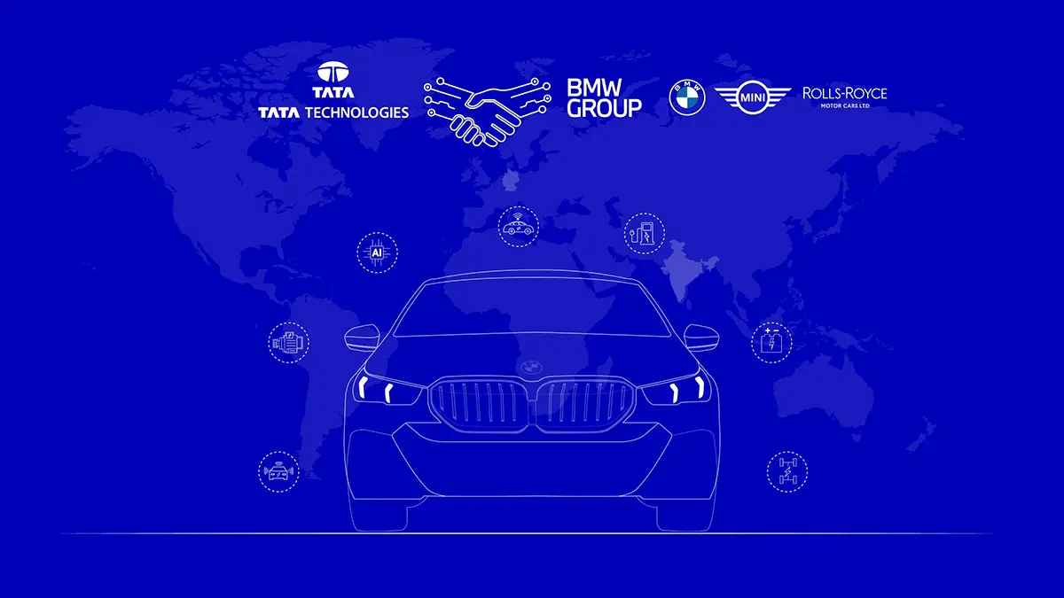 BMW y Tata Technologies logran colaboración histórica en software automotriz en empresa conjunta llamada JV.