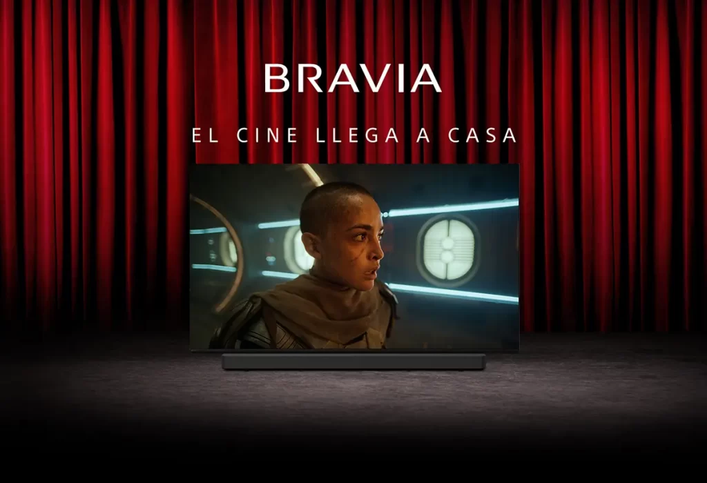 Televisores BRAVIA de Sony con sistema de cine en casa