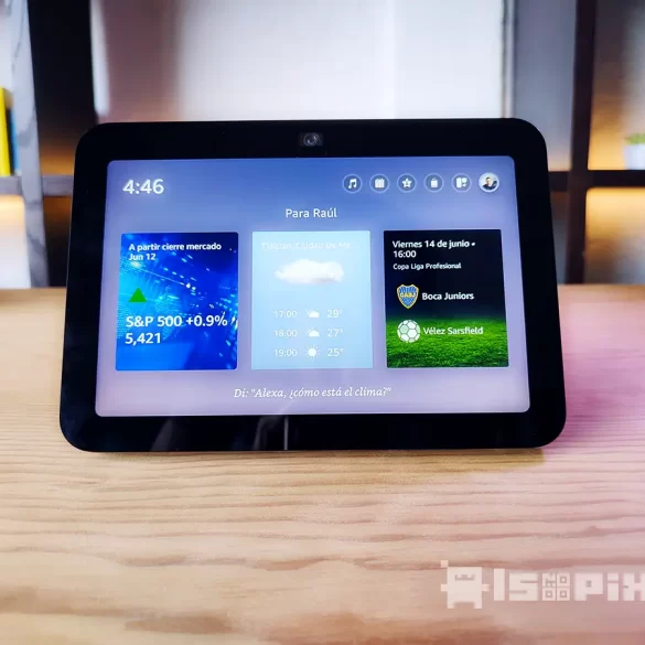 Amazon Echo Show 8 (3ª Generación) con nuevo diseño y cámara centrada