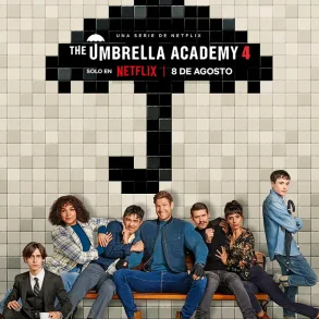 Los hermanos Hargreeves en un enfrentamiento épico en la última temporada de The Umbrella Academy.